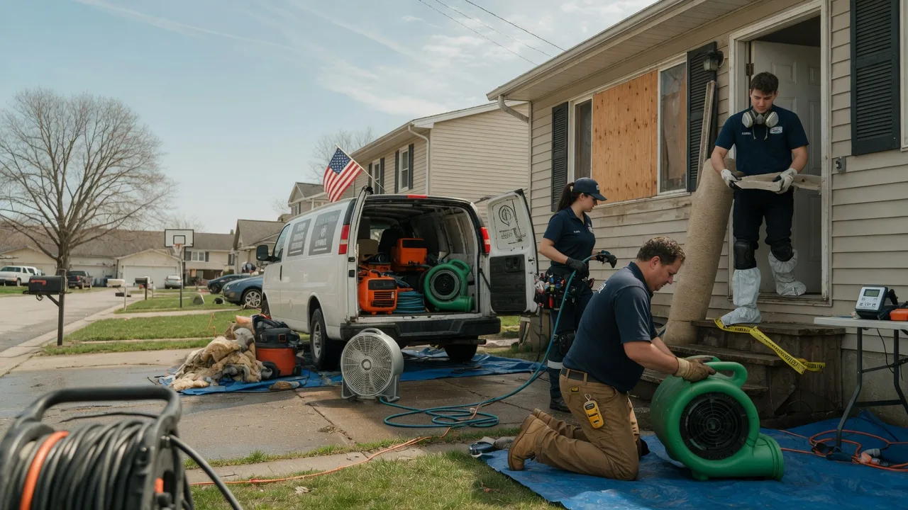 Water Damage Restoration in Brownell, KS near me